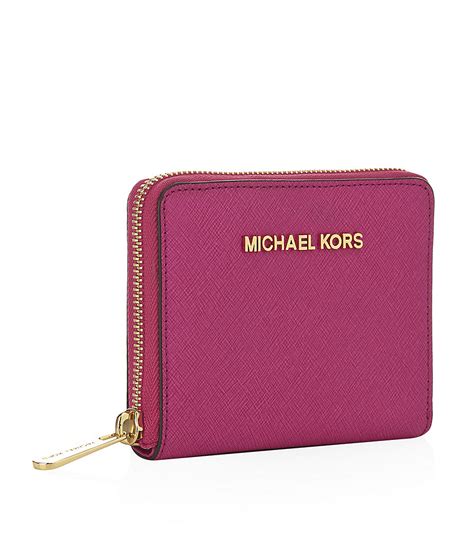 michael kors small women's wallet|michael kors small pink wallet.